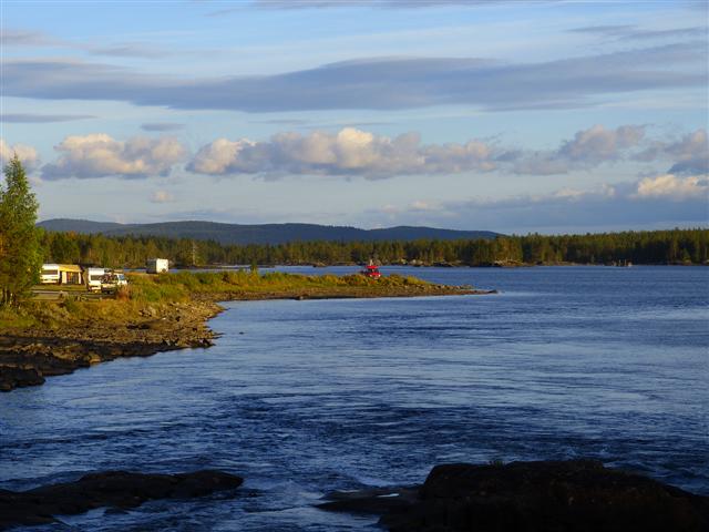 Nordlicht Schweden Lappland Wohnmobil Reisemobil Polarlicht Gällivare